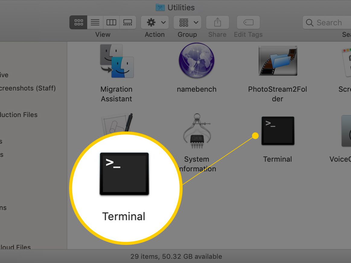 search for files and directories osx terminal